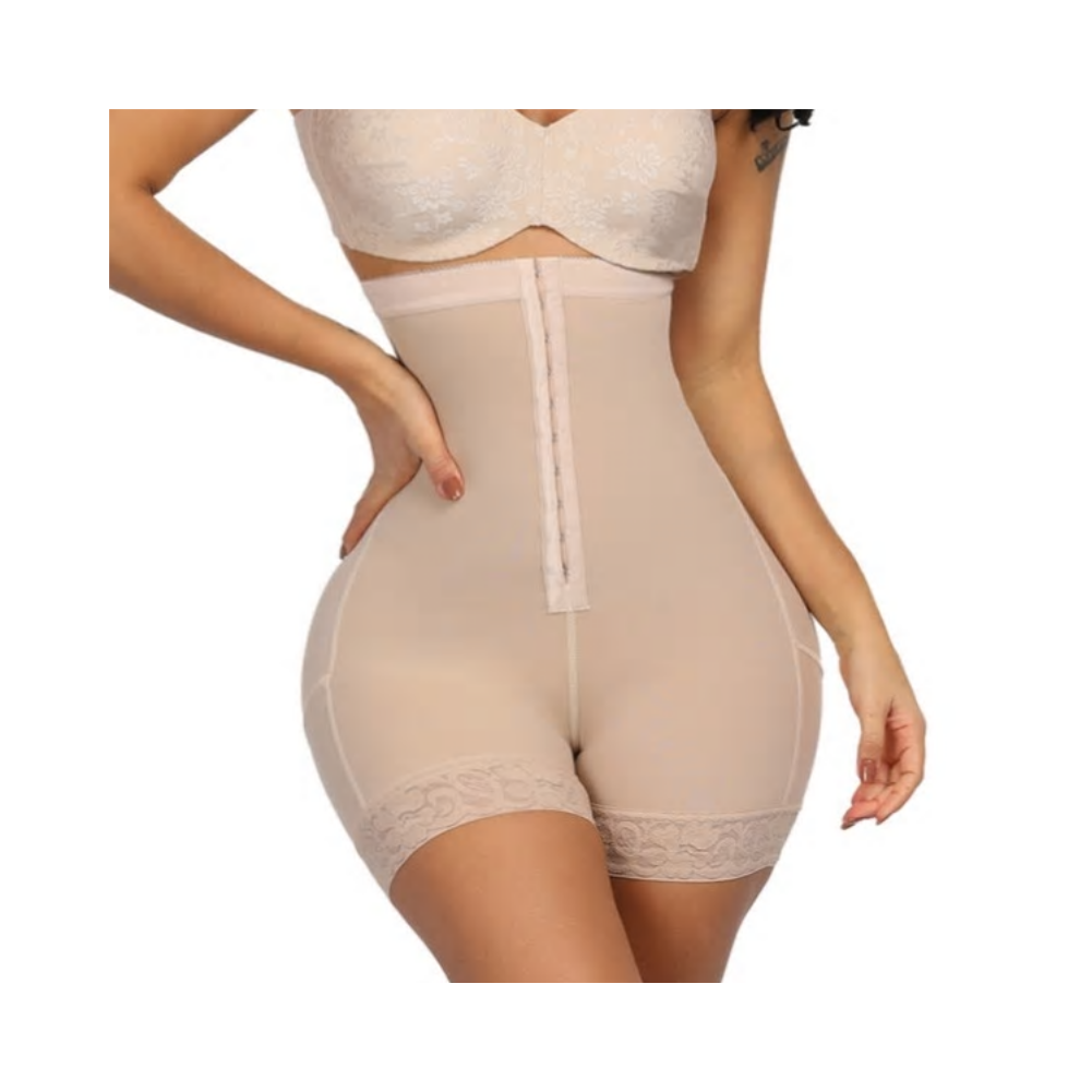 3-in-1 Waist Buttoned Bra Shapewear - Womens Waist Trainer Corset Slimming  Body Shaper, Beige, 3X-Large : : Clothing, Shoes & Accessories
