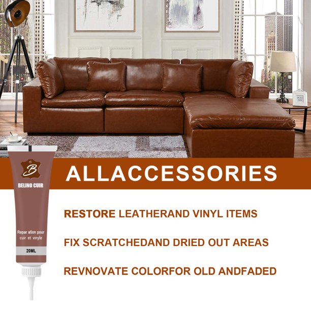 Cithway Advanced Leather Repair Gel, Cithway Leather Repair Gel, Multifunctional Couch and Jacket Repair Kit, Leather Repair Kit, Leather Jacket