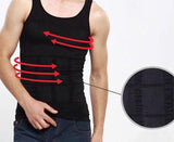 Men's Body Shaper Slimming Compression T-Shirt - OmniBrace