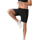 Men's Gym & Lounge Shorts - Black - OmniBrace